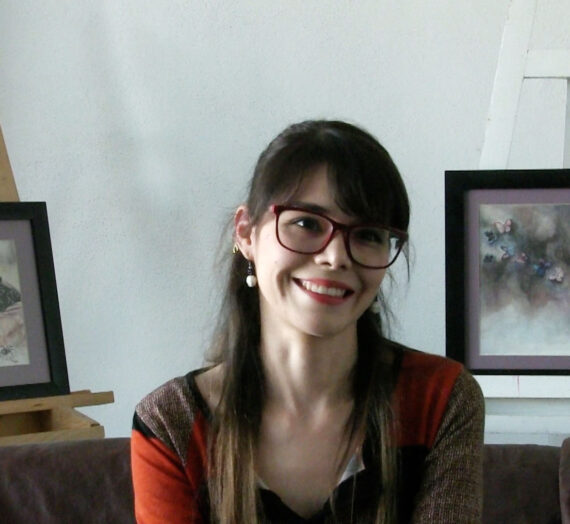 Platicamos con Pily Vargas de su experiencia en la técnica de acuarela.