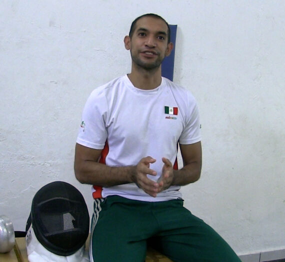 Dario Ibarra nos cuenta su historia dentro del esgrima.