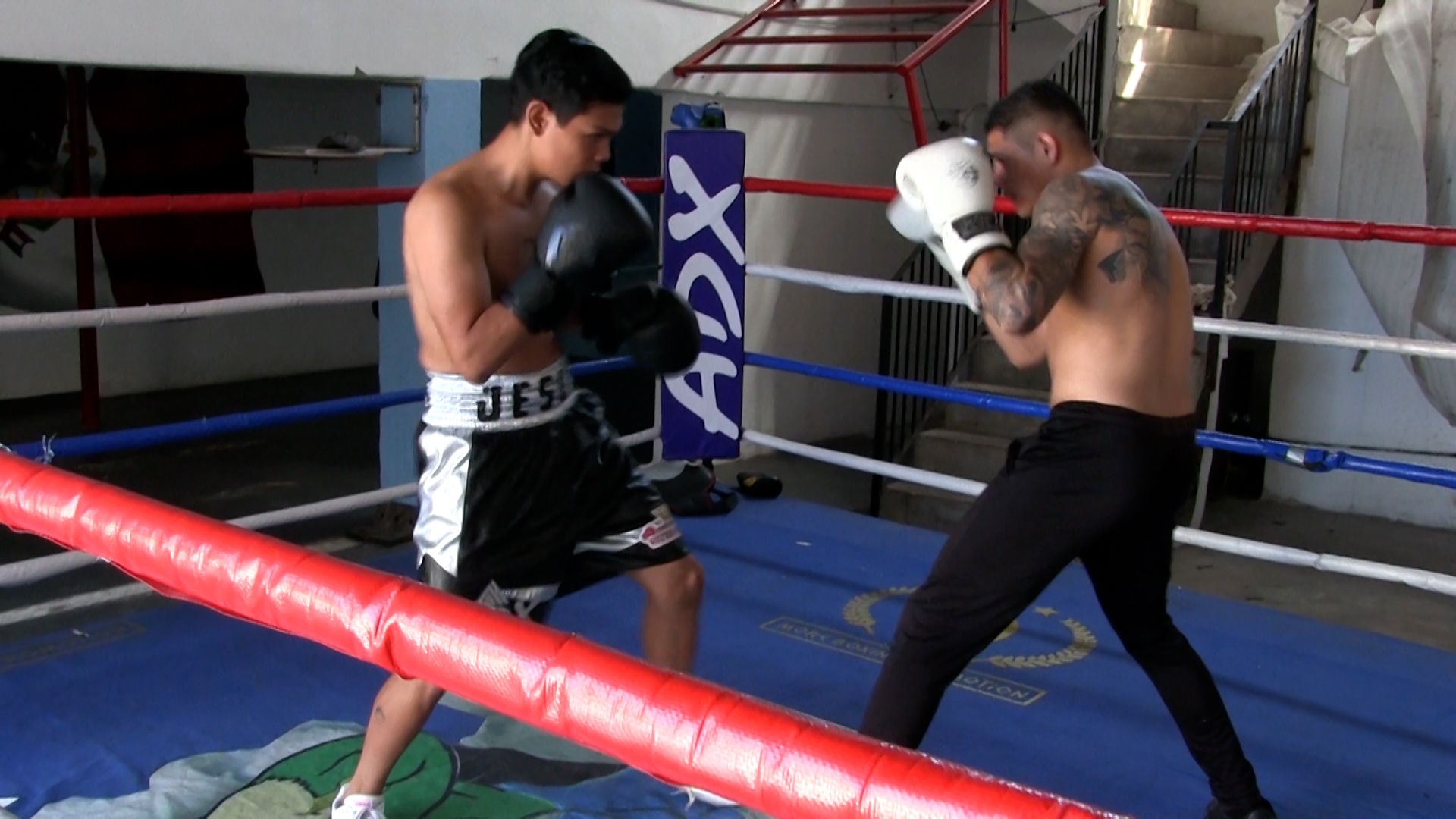 Una demostración de la práctica del Boxeo.