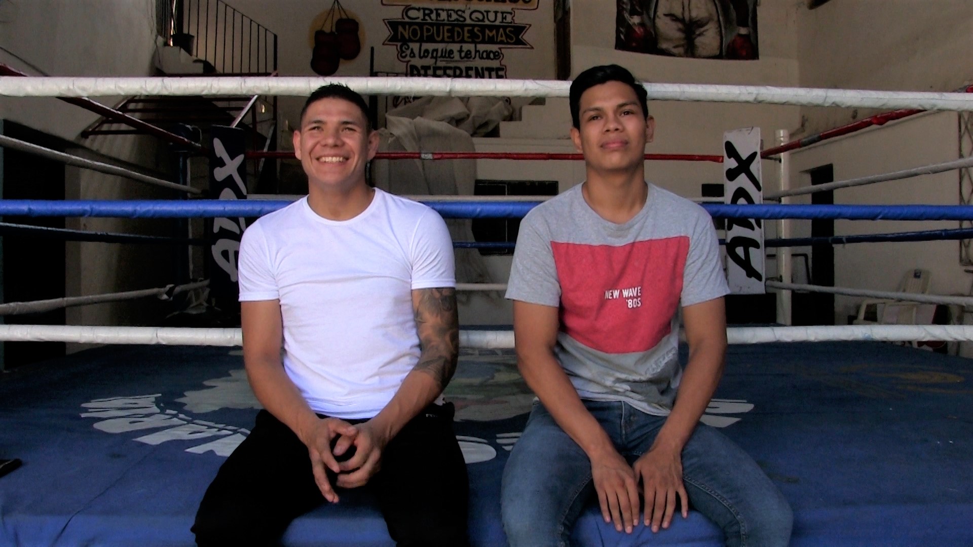 Compartiendo una experiencia de Boxeo.